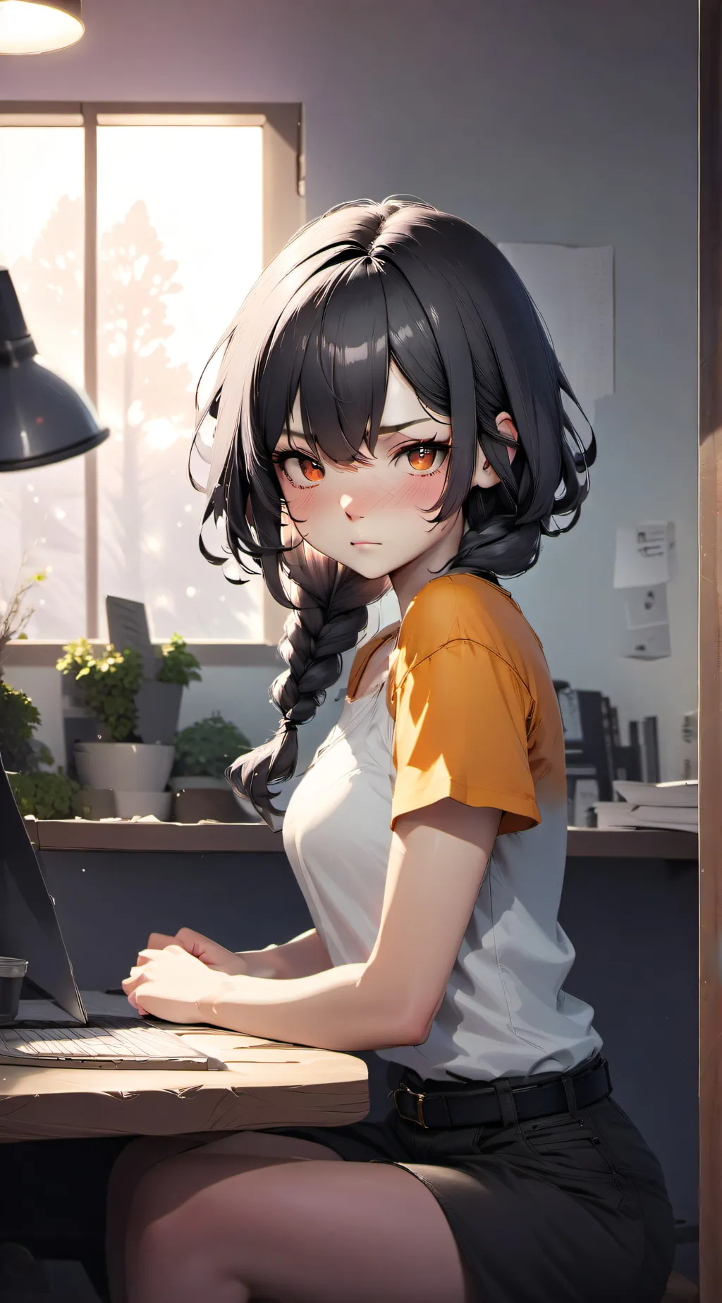 ai character: emmy background