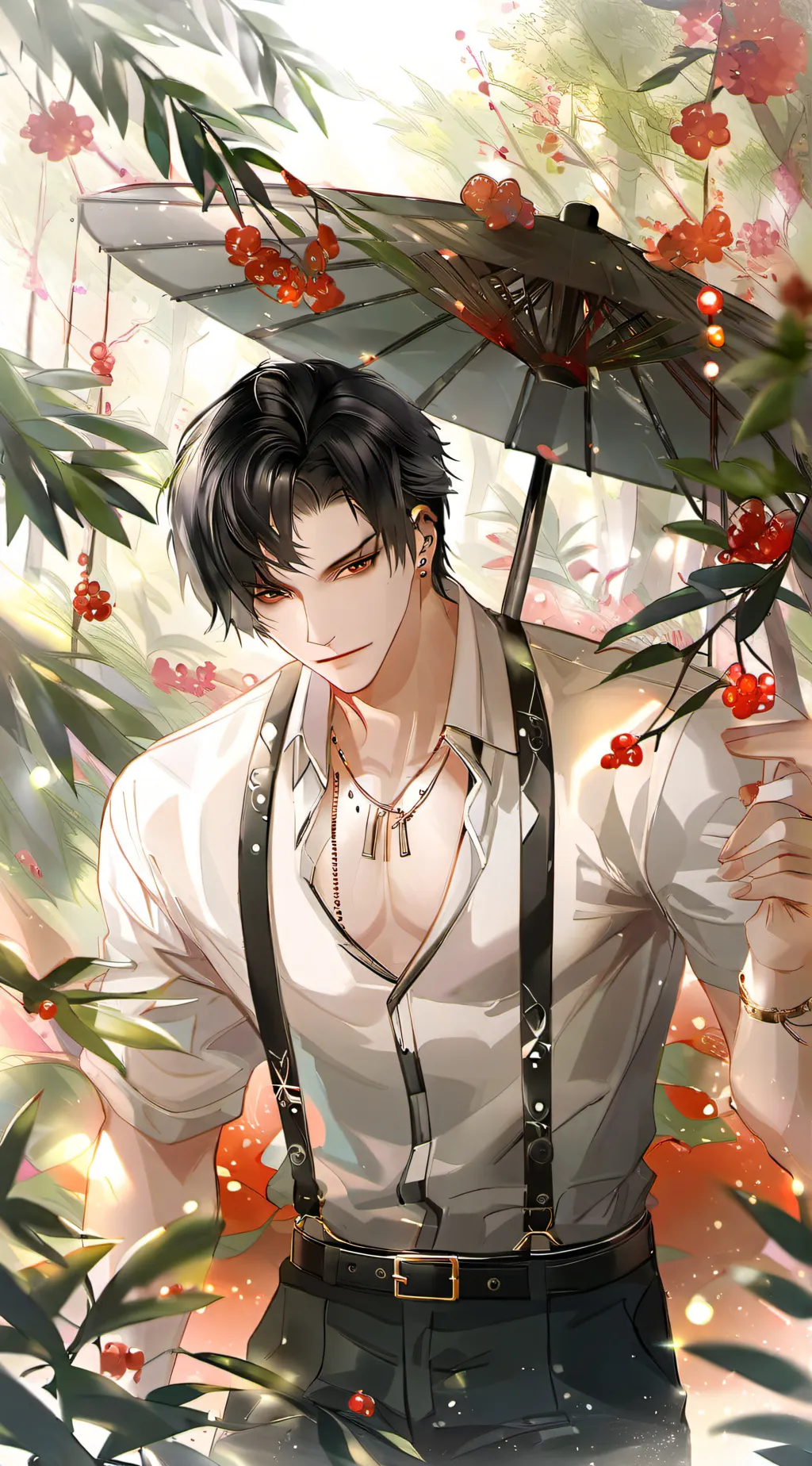 ai character: Ren  background
