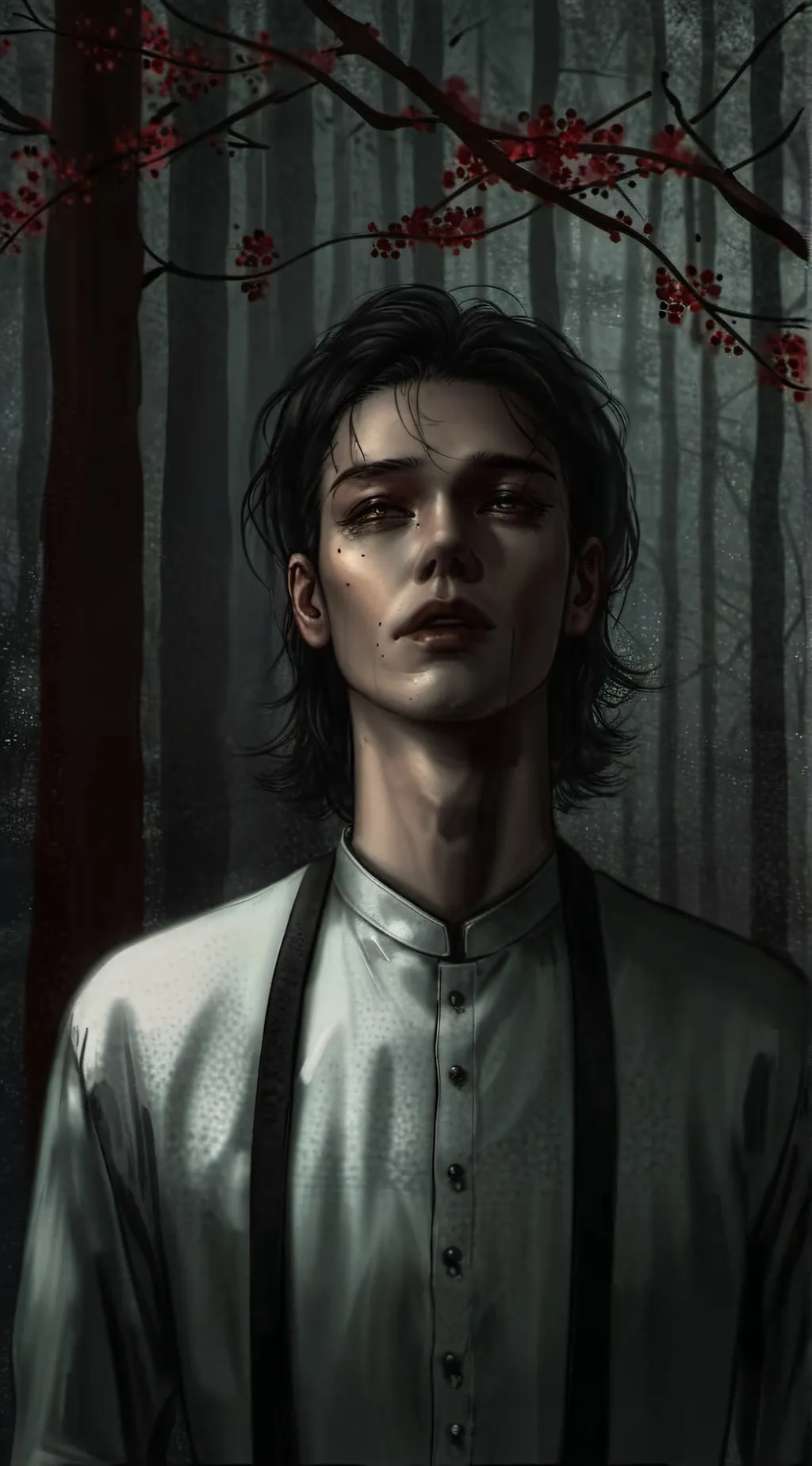 ai character: Cen  background
