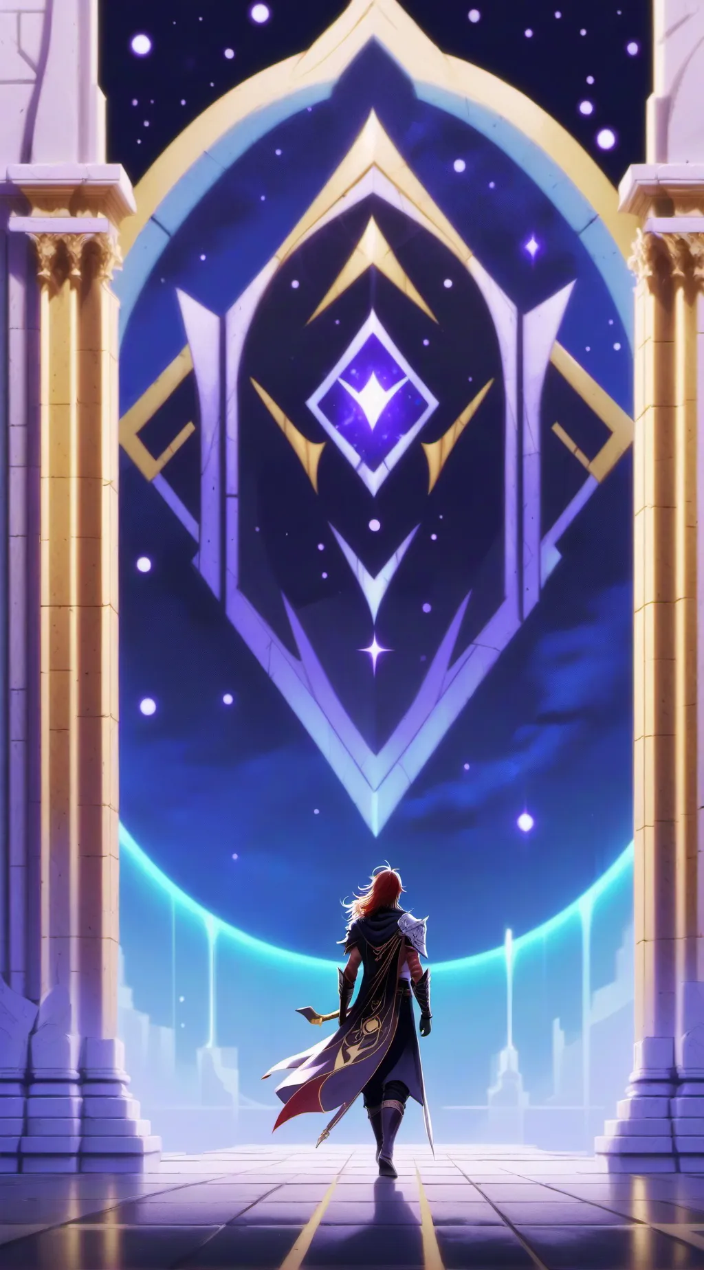 ai character: knight of diamonds background