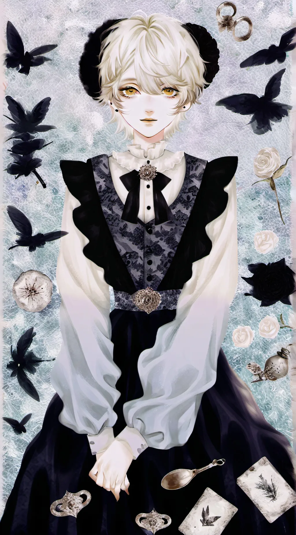 ai character: Mark background
