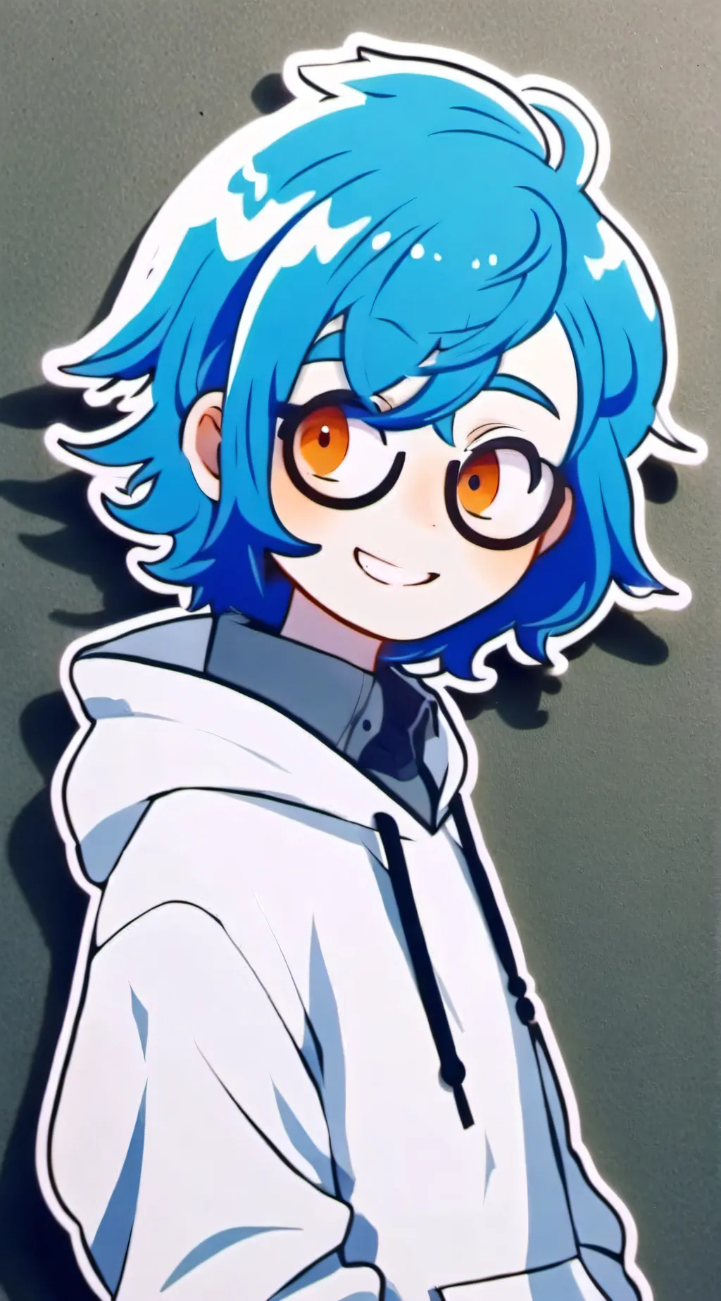 ai character: Sadness background