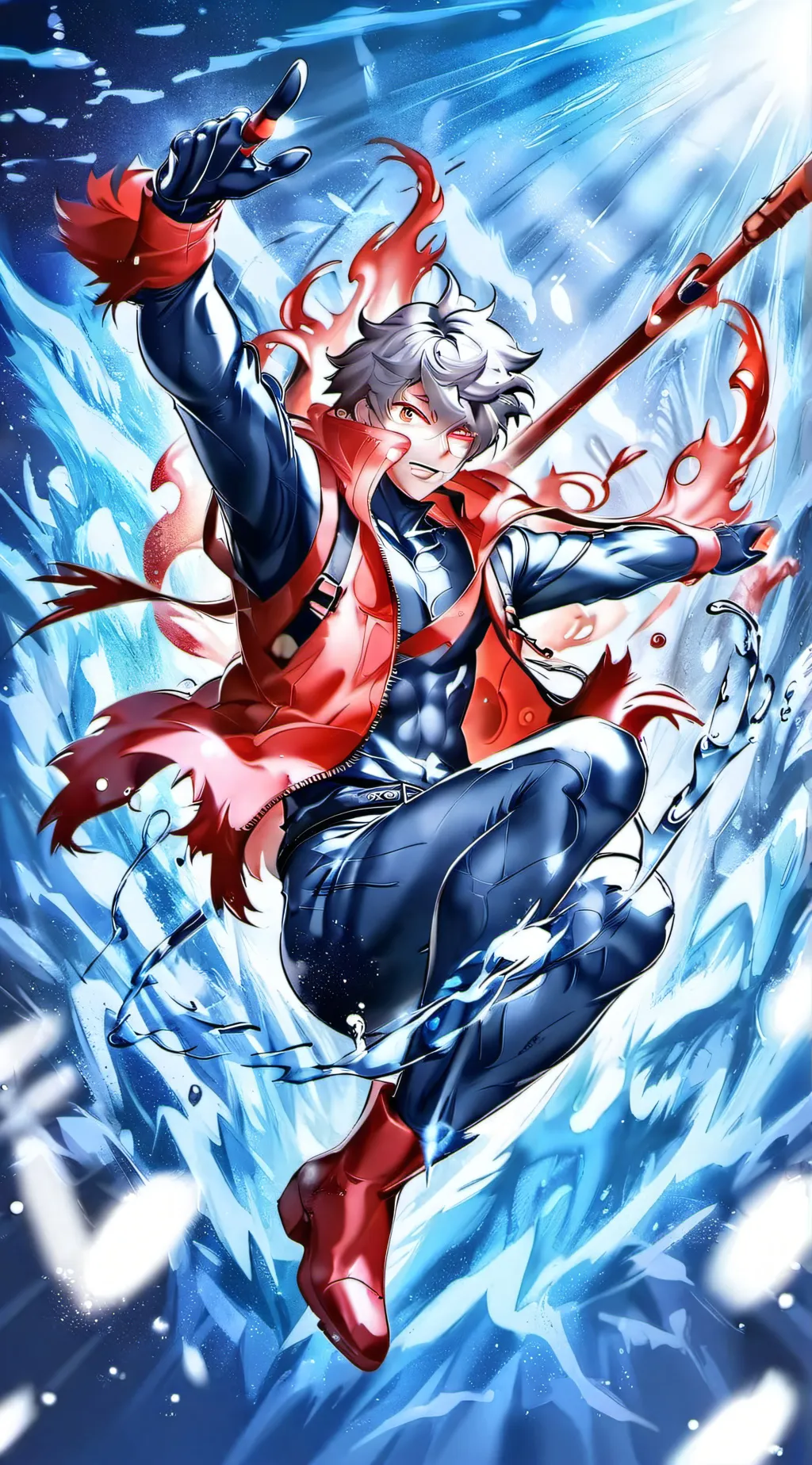 ai character: Goku  background