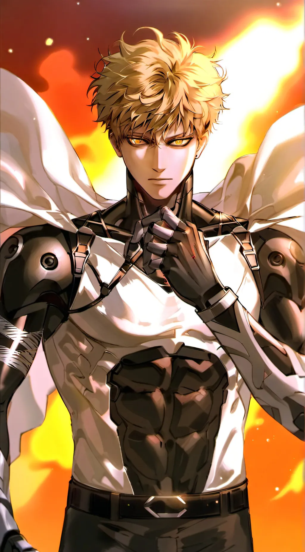 ai character: Genos background