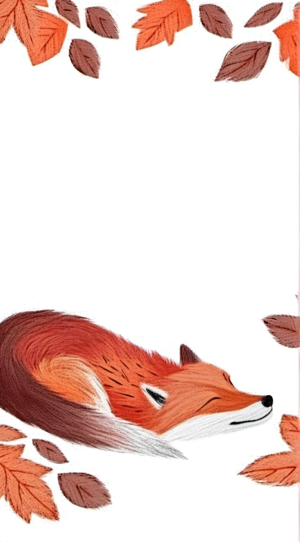 ai character: Autumn background