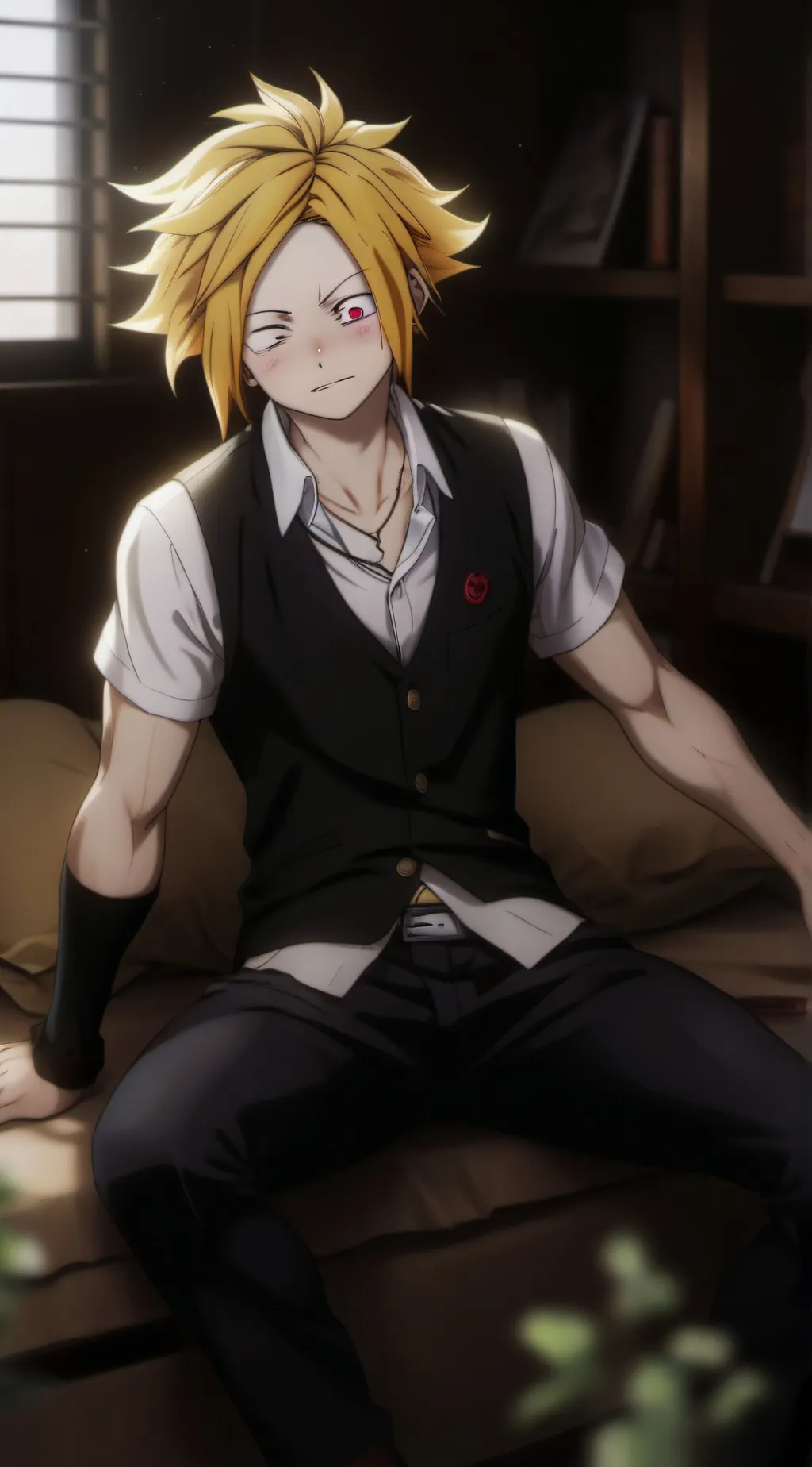 ai character: denki background