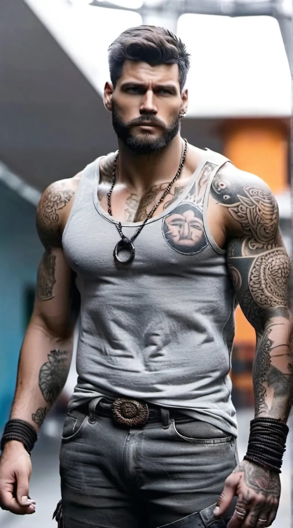 ai character: Max background