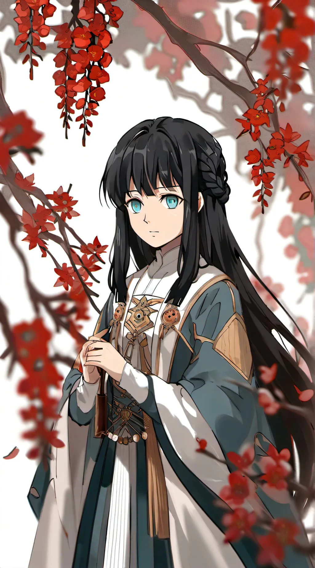ai character: Muichiro tokito background