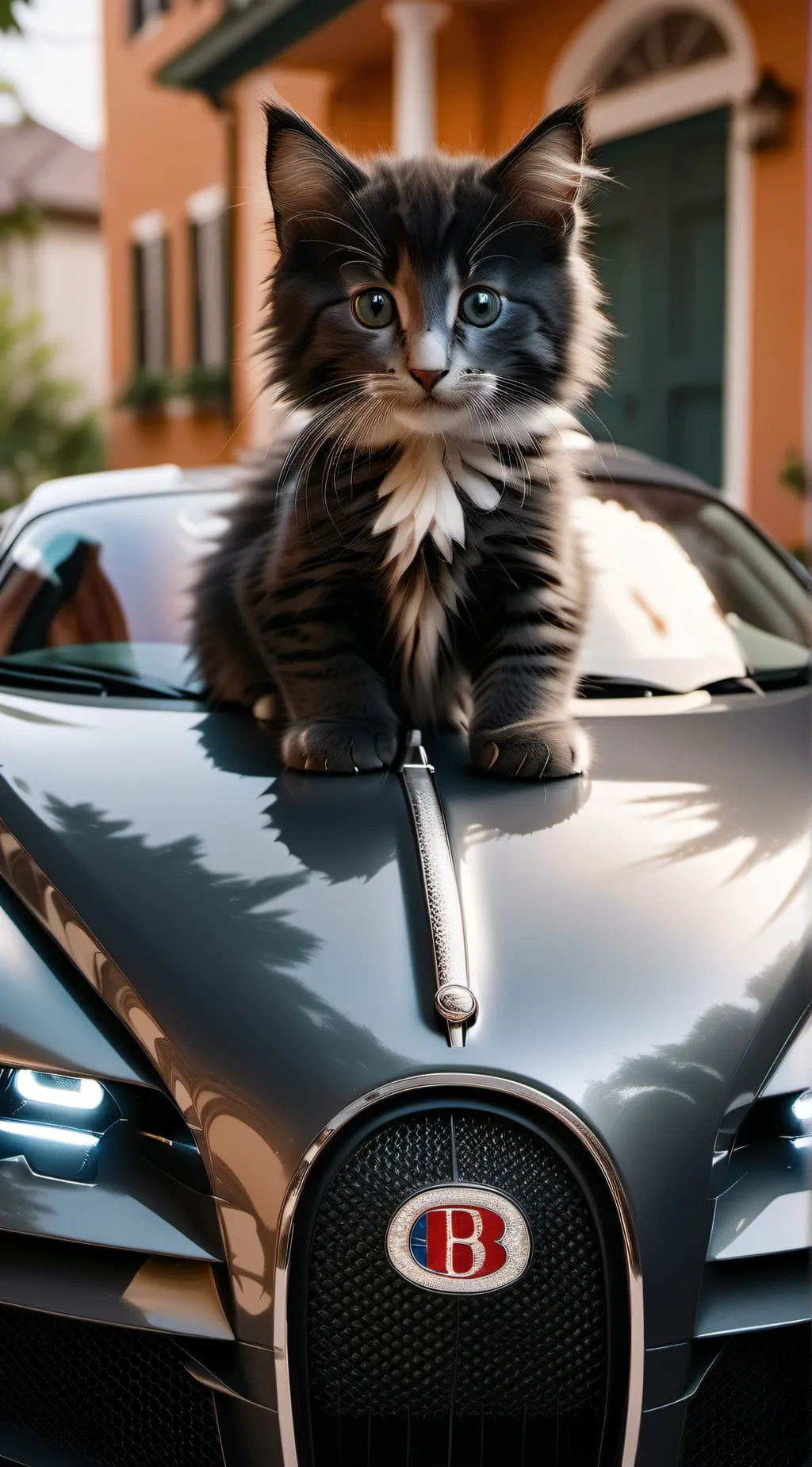 ai character: spoiled kitten background