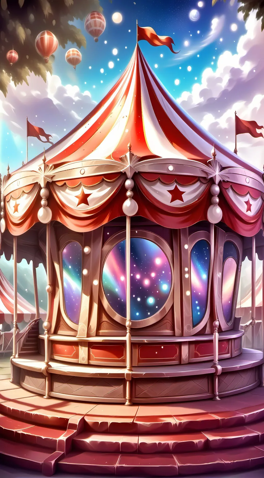 ai character: TADC in Ur house background