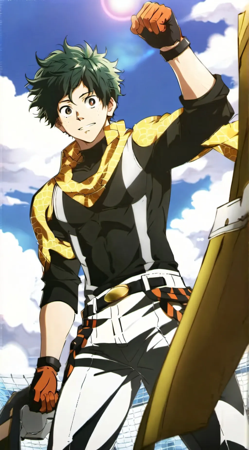 ai character: MHA training  background