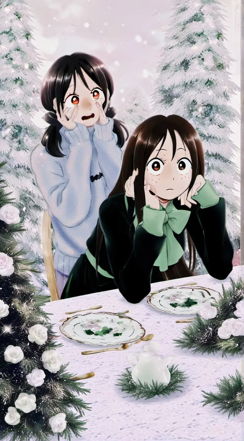 ai character: mha froppy background