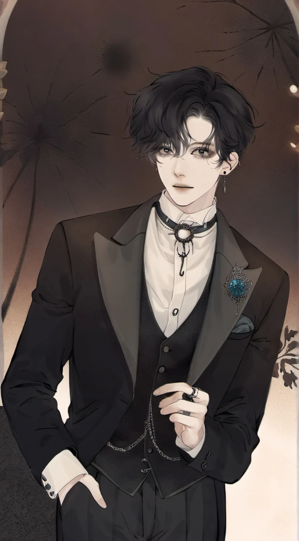 ai character: ♡●Alan●♡ background