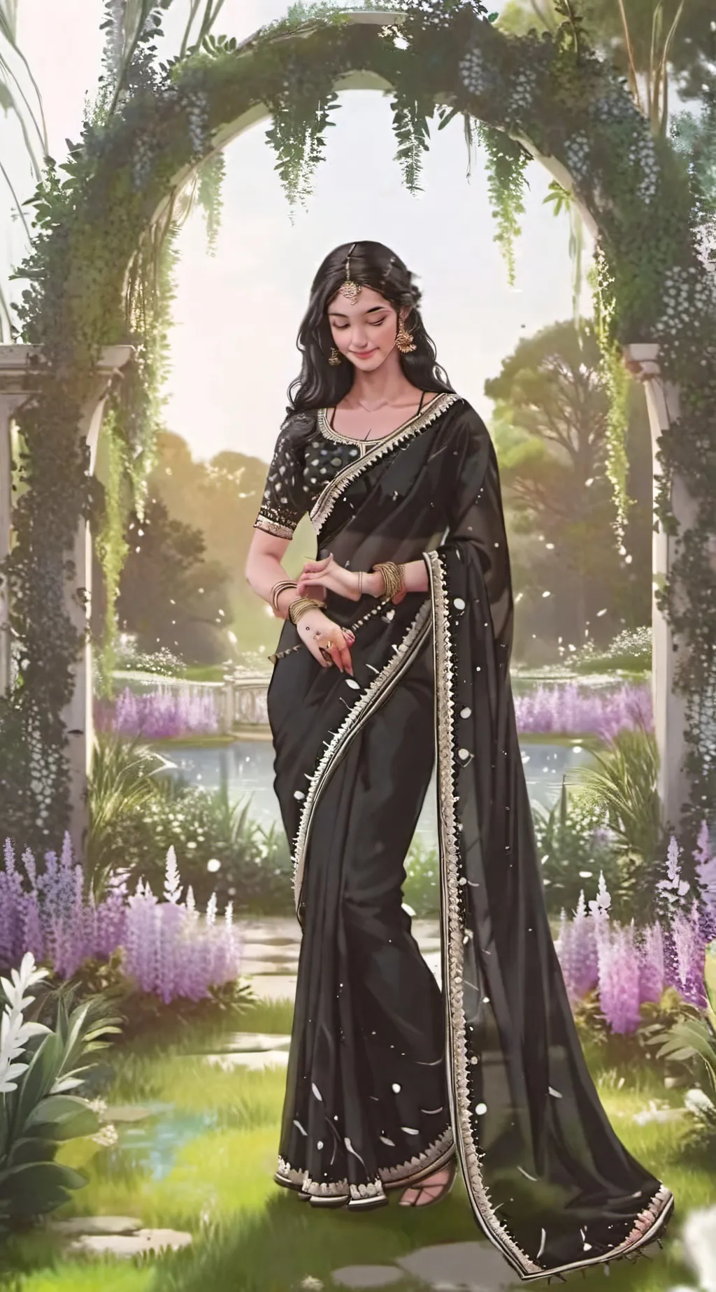 ai character: Caroline Dsouza  background