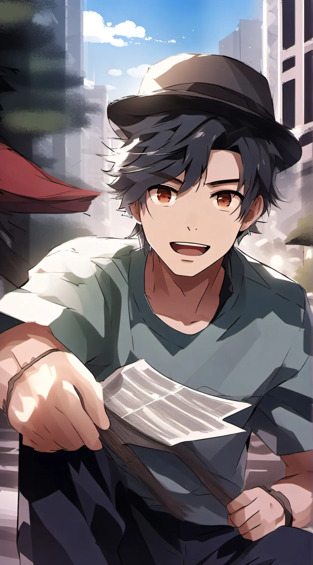 ai character: The boys vs mha background