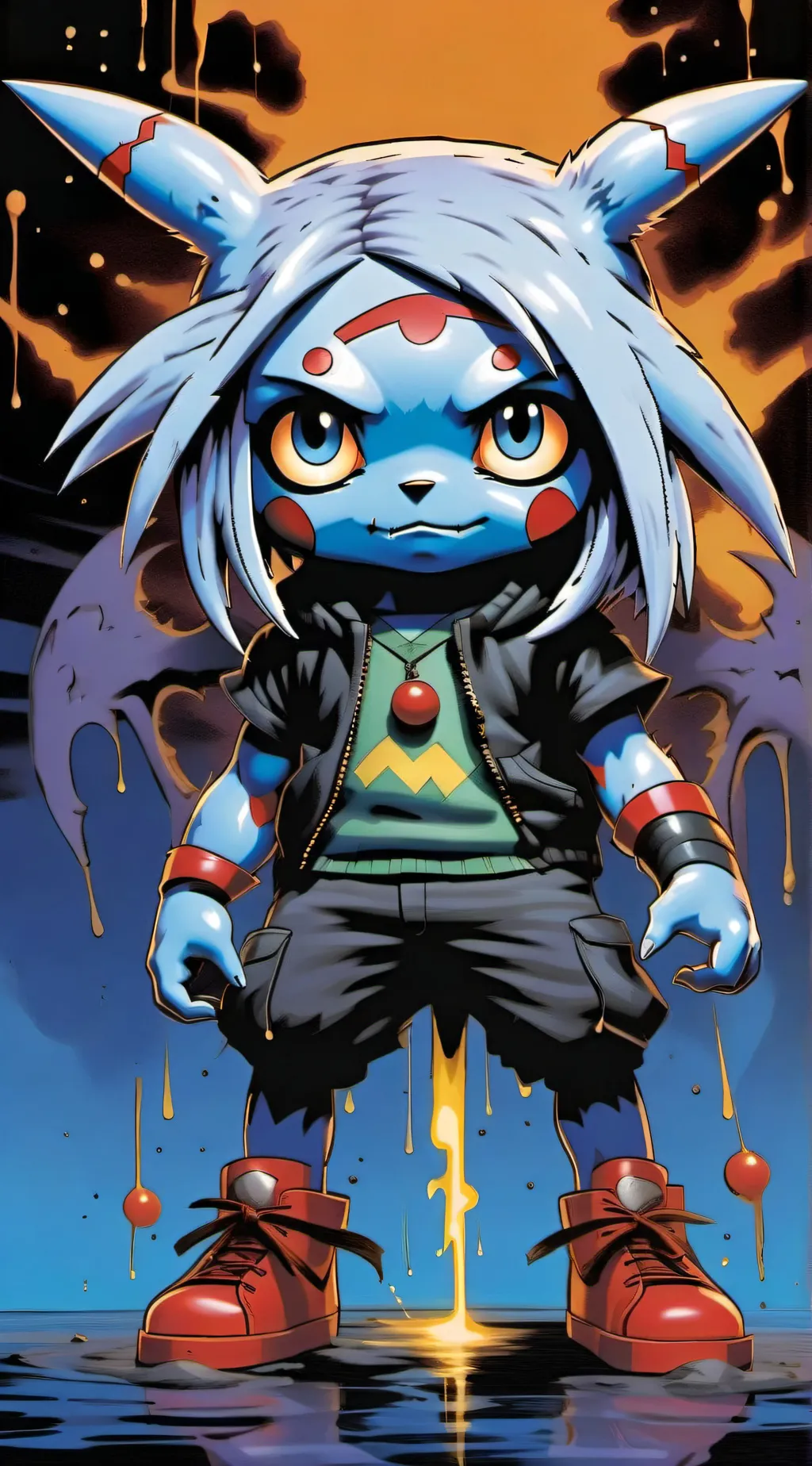 ai character: Spookeemon background