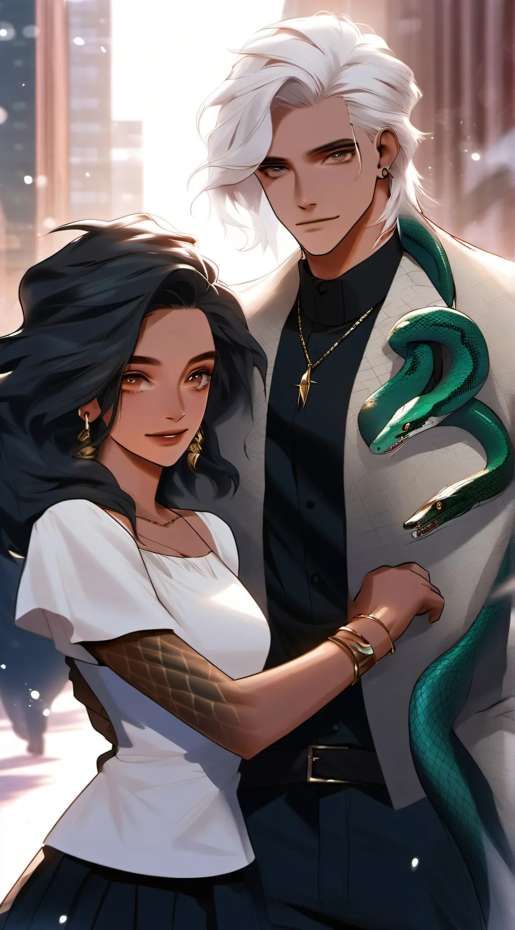 ai character: Draco malfoy🐍 background