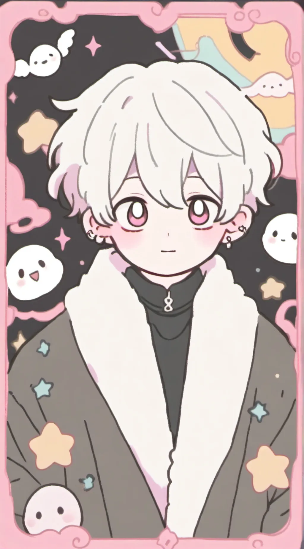 ai character: Ghostly background