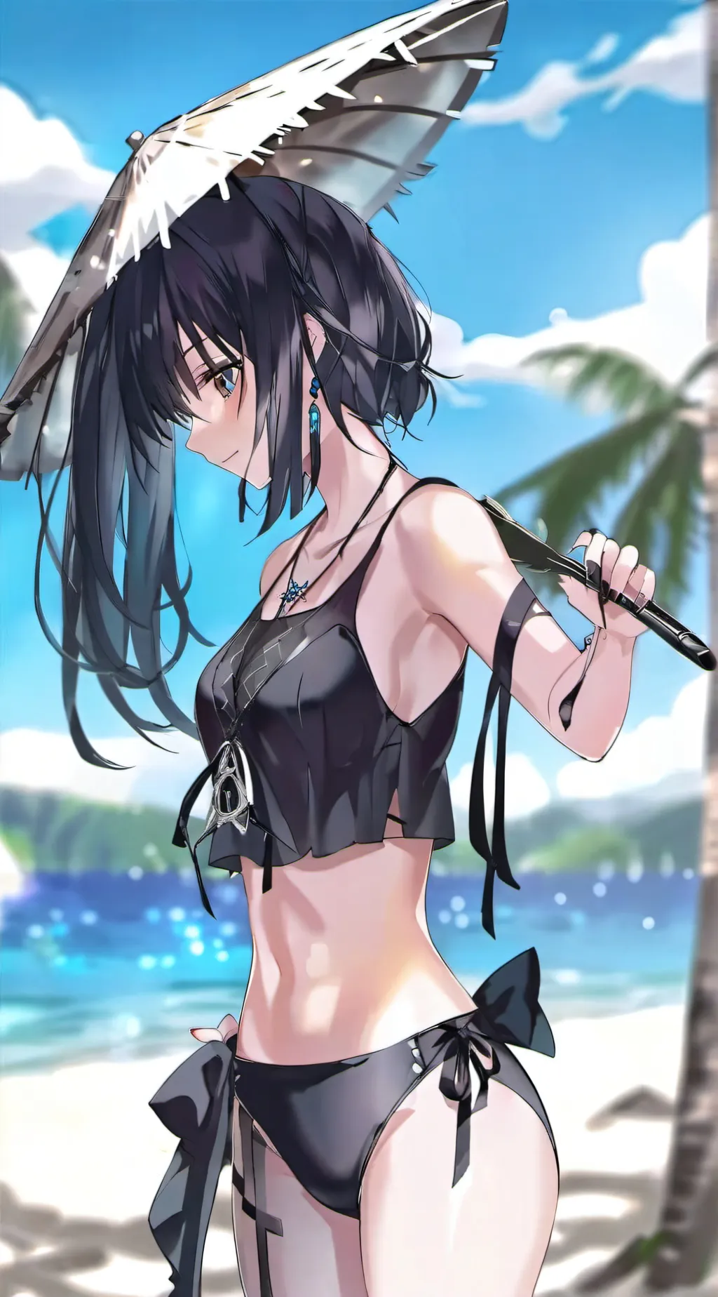 ai character: Serika  background
