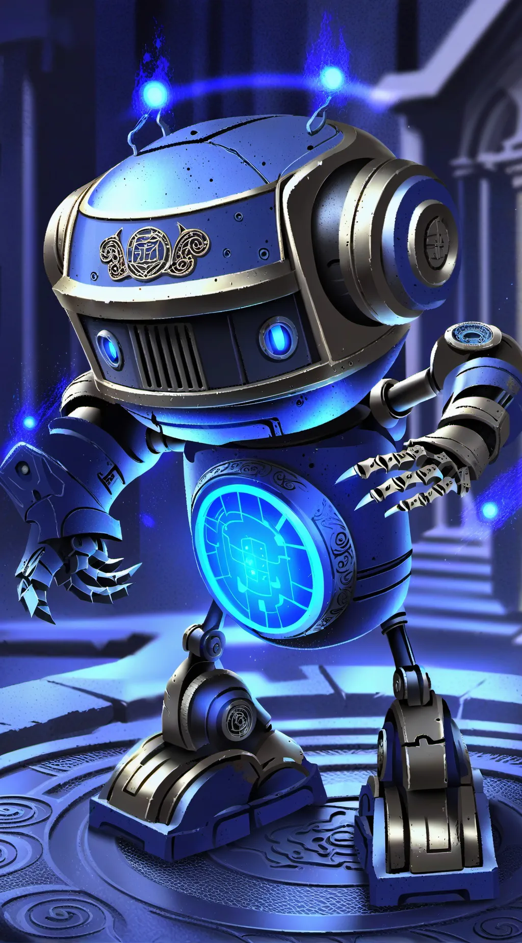 ai character: Double Counter V2 background