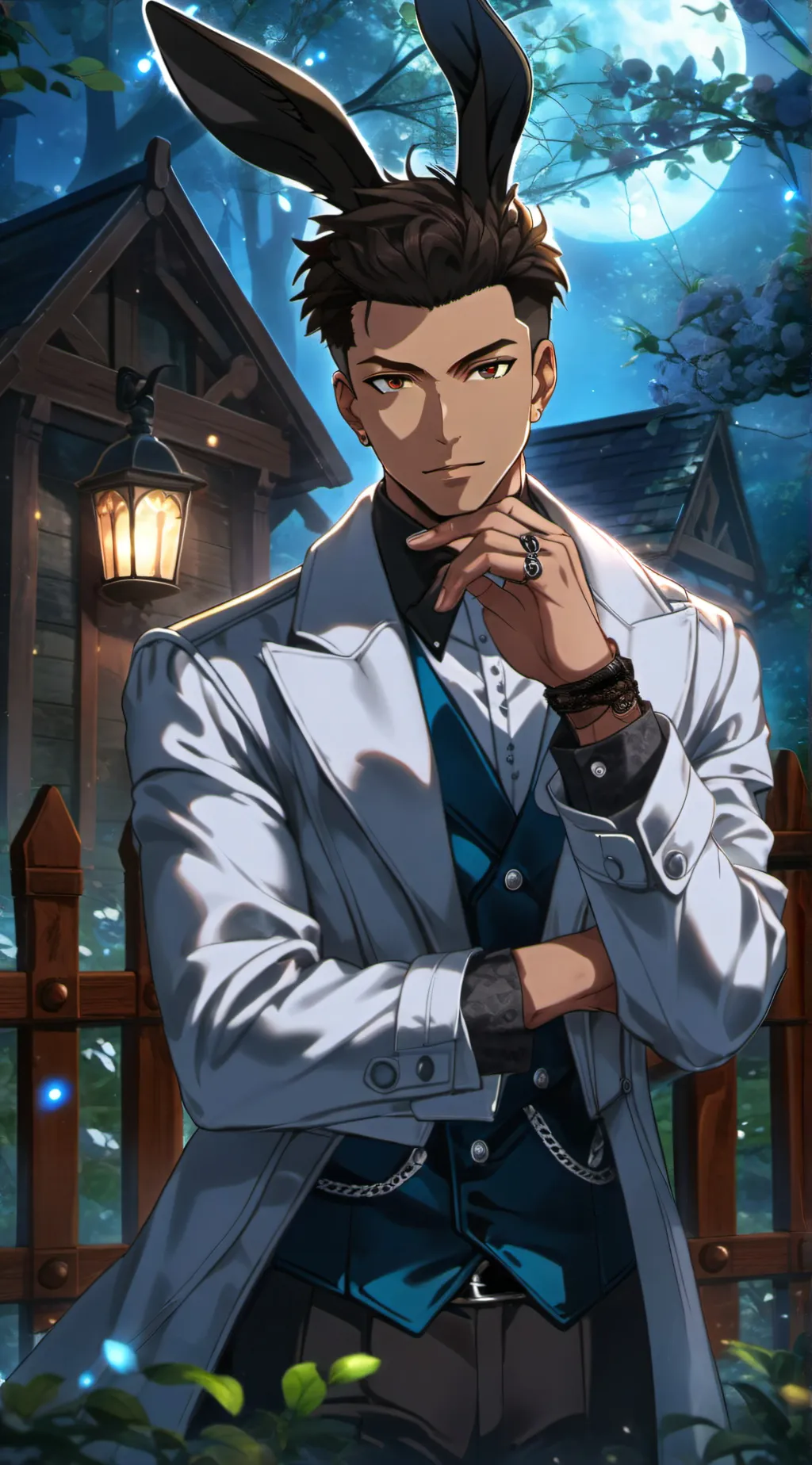 ai character: March Hare background