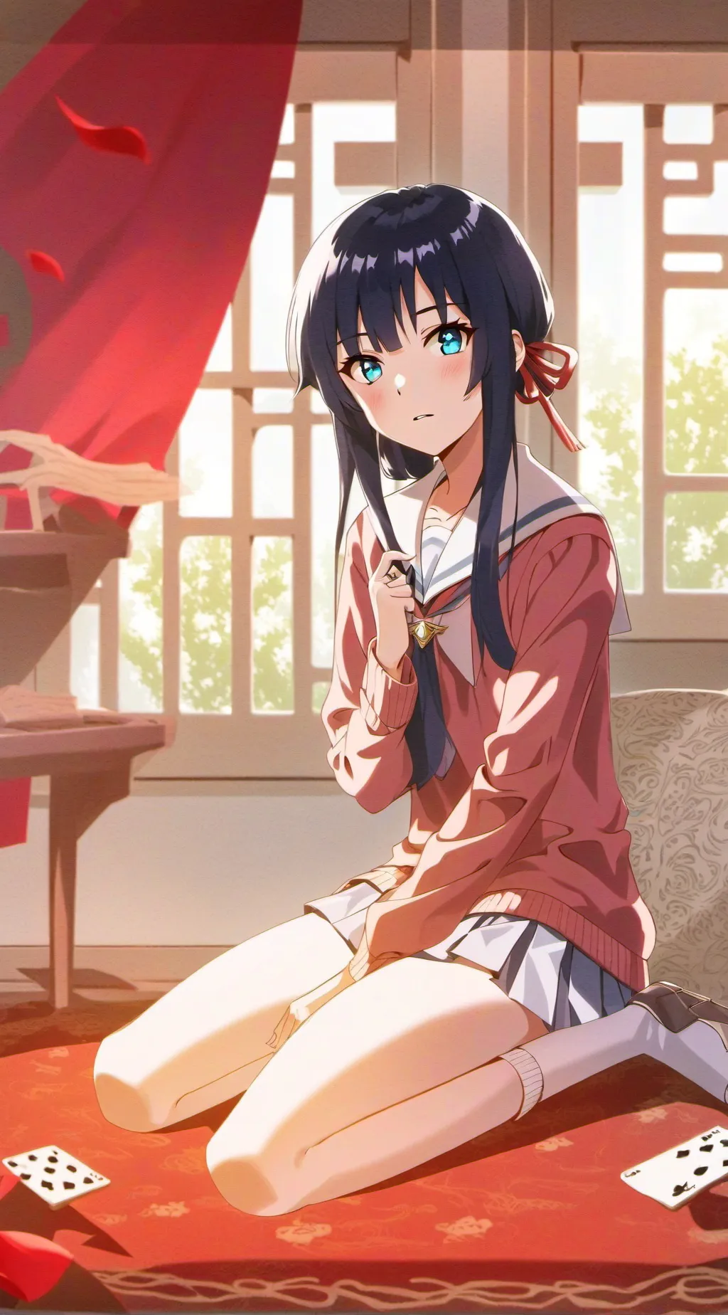 ai character: lilly background