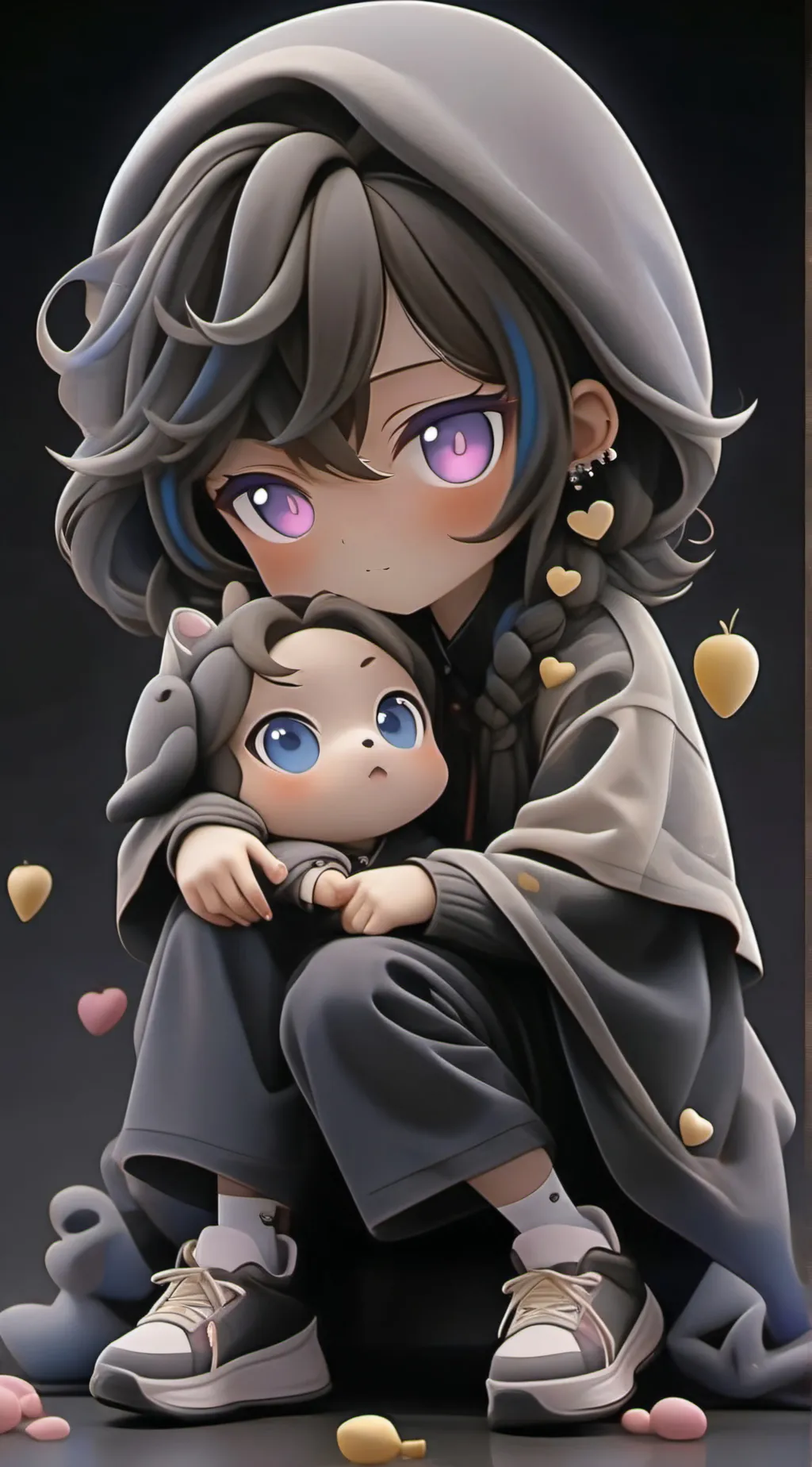 ai character: catnaps kids background