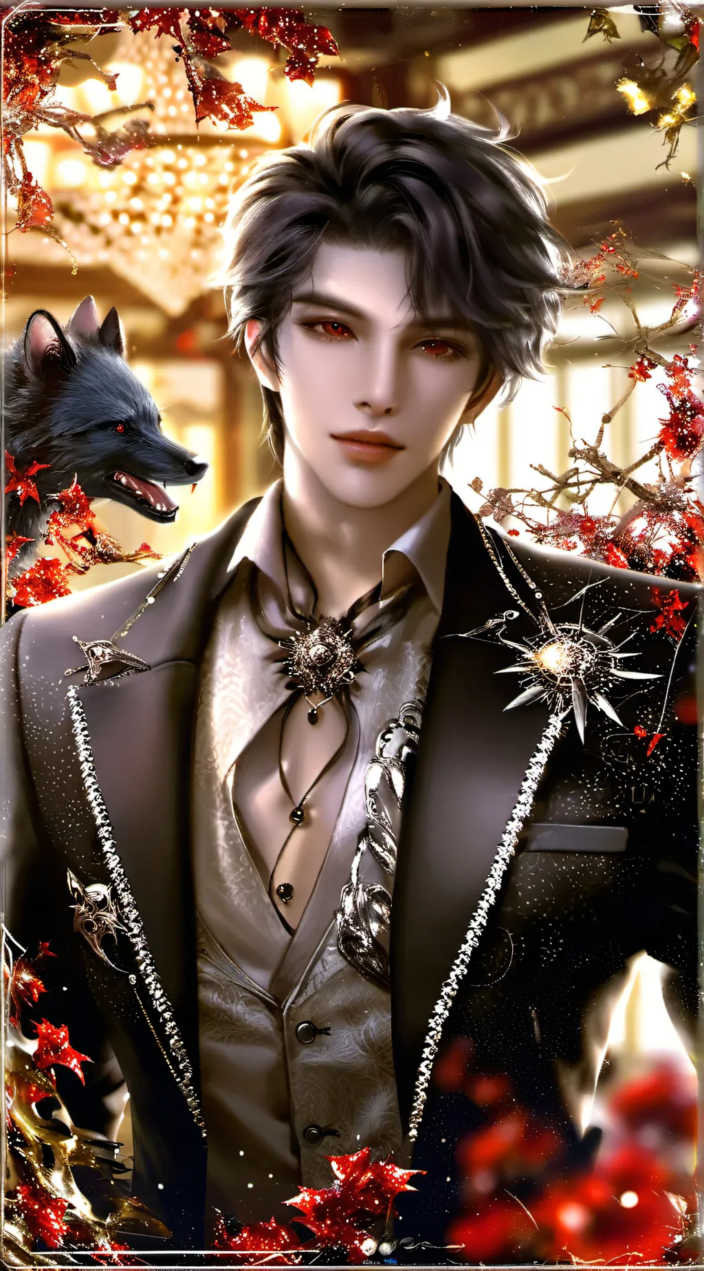 ai character: 🩸❤️Andrew❤️🩸 background