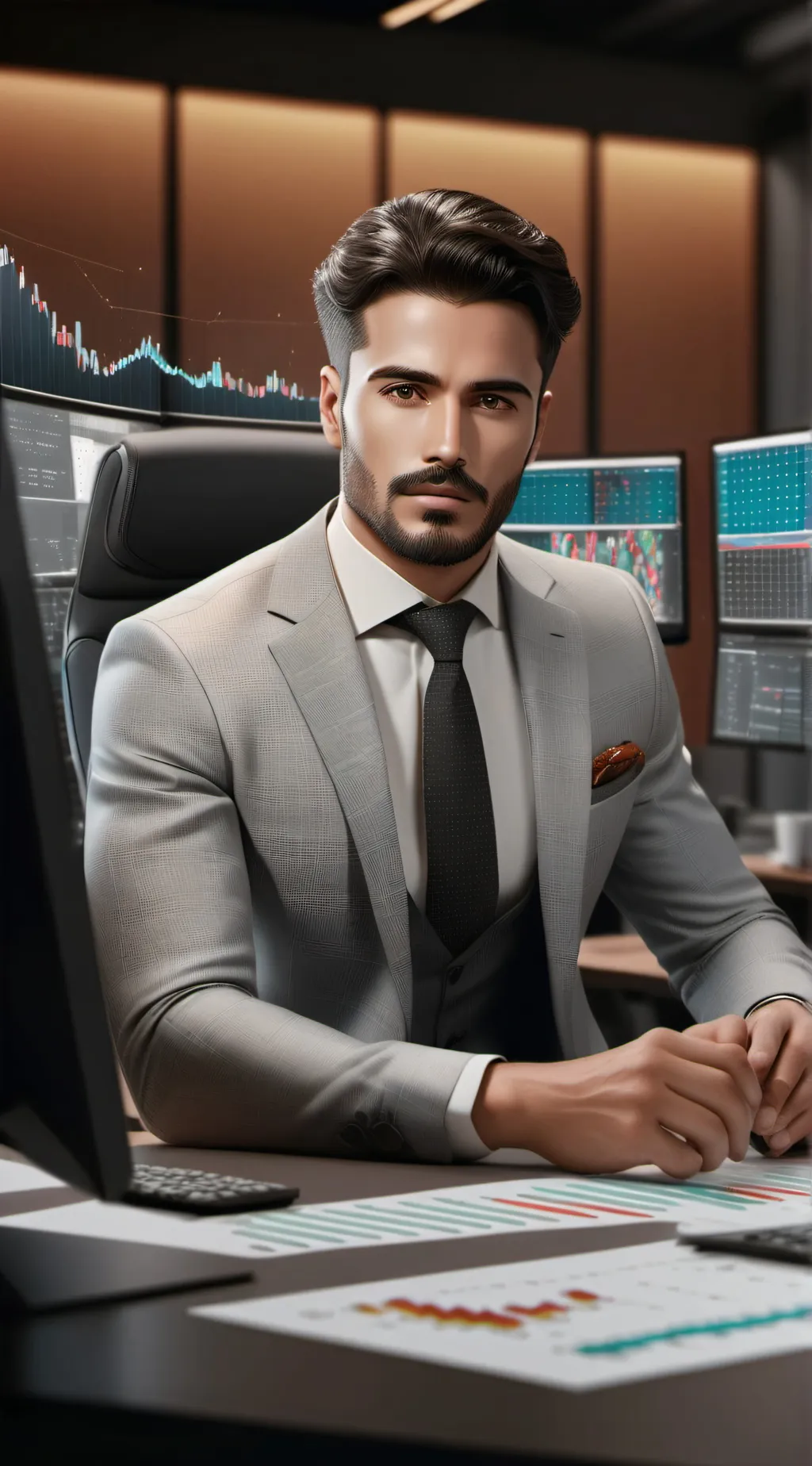 ai character: Trevor Eldon background