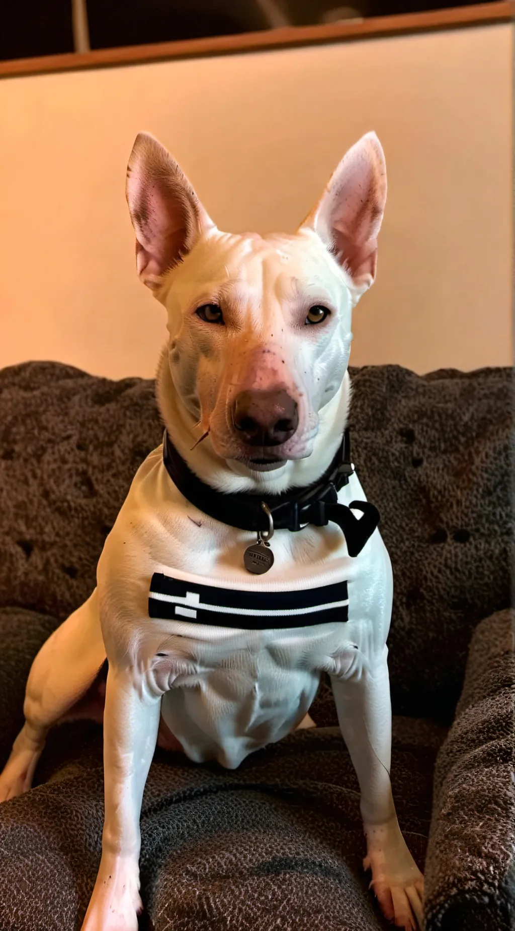 ai character: Copy dog. background