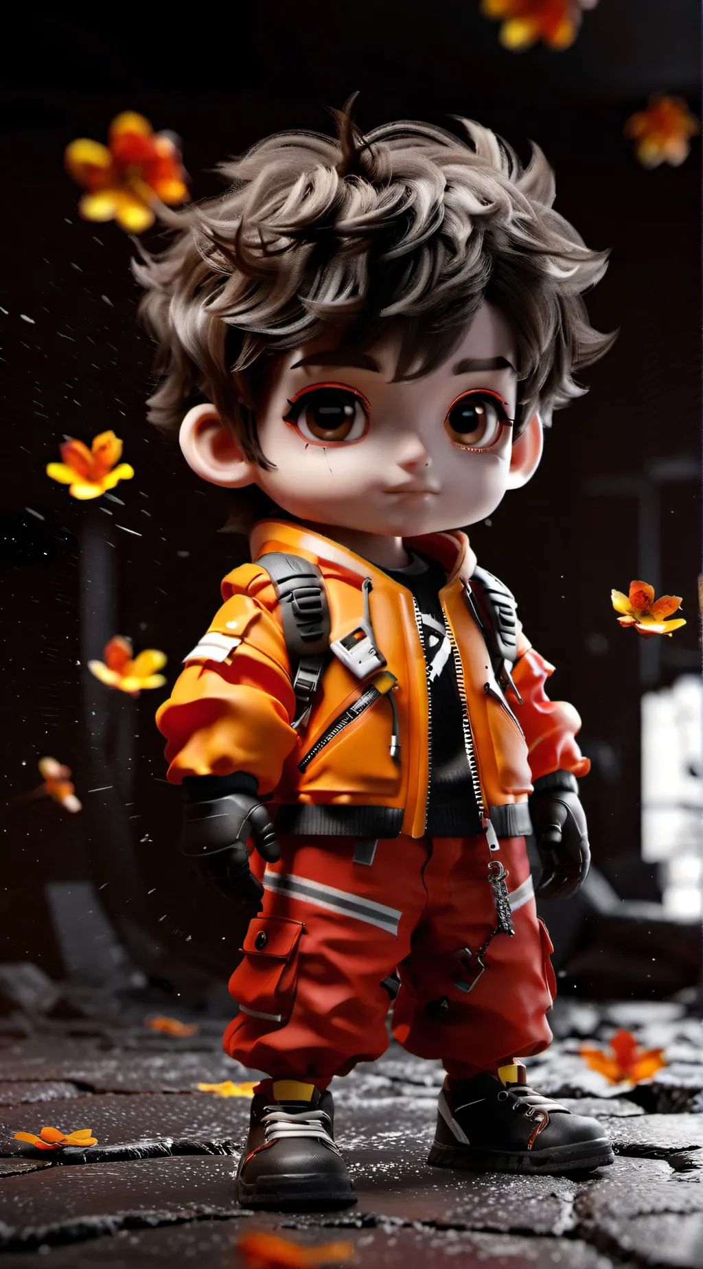 ai character: Descendants Jay  background