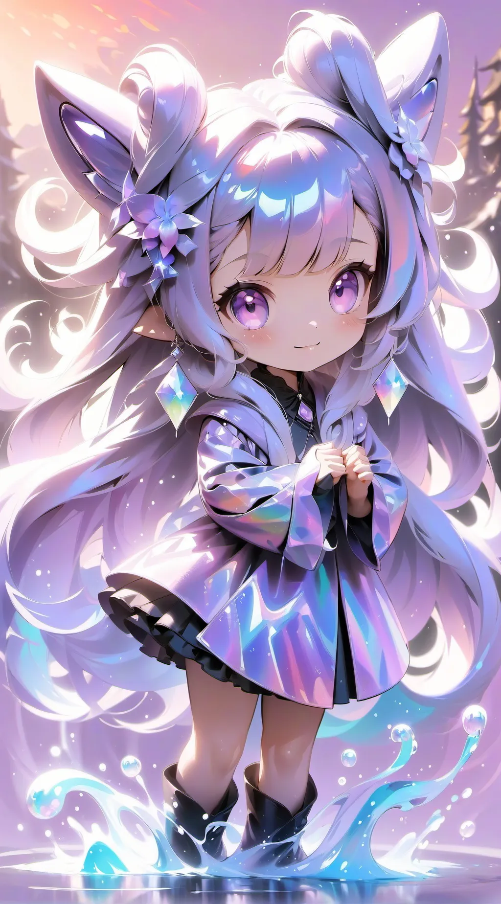 ai character: Bella background