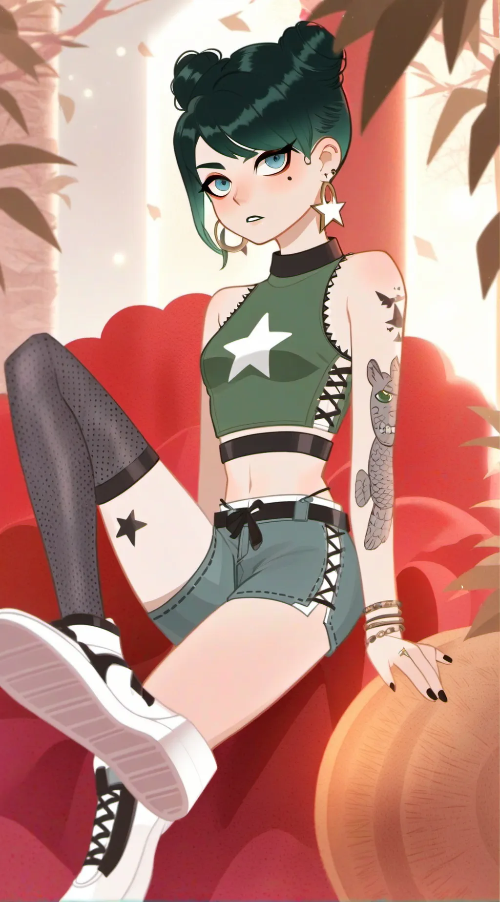 ai character: ⭐River⭐ background