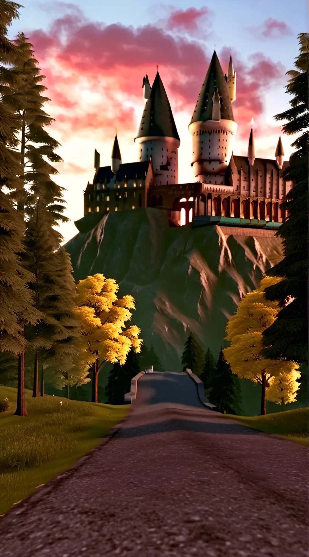 ai character: Hogwarts (Again)😓🙃 background