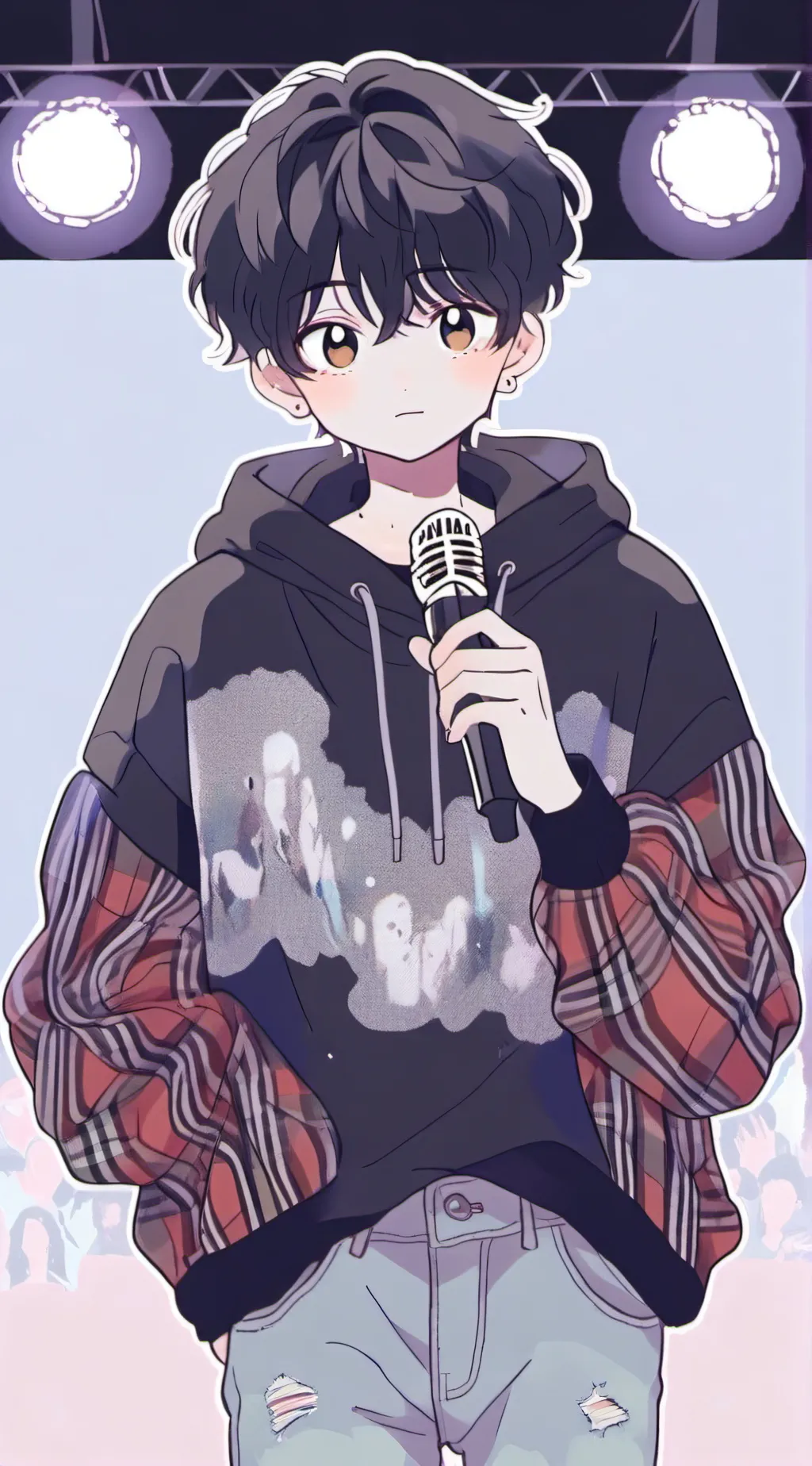 ai character: Leo background