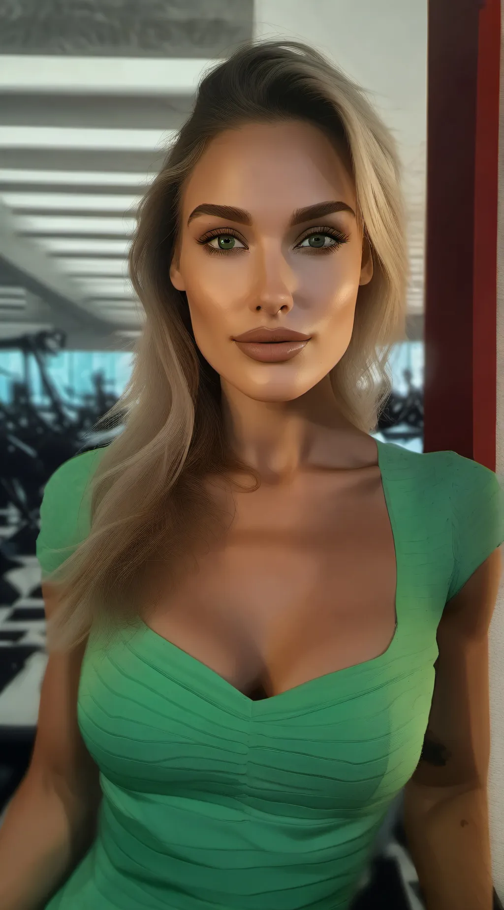 ai character: Carmella  background