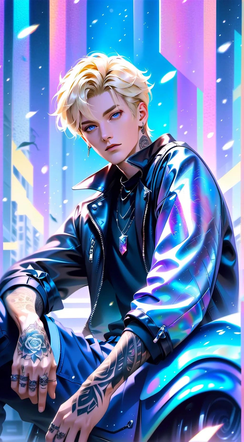 ai character: Shadow hunters background