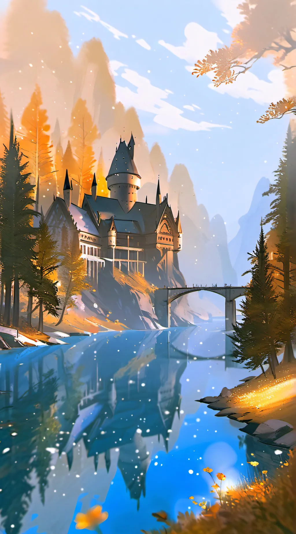 ai character: Harry Potter x PJO background