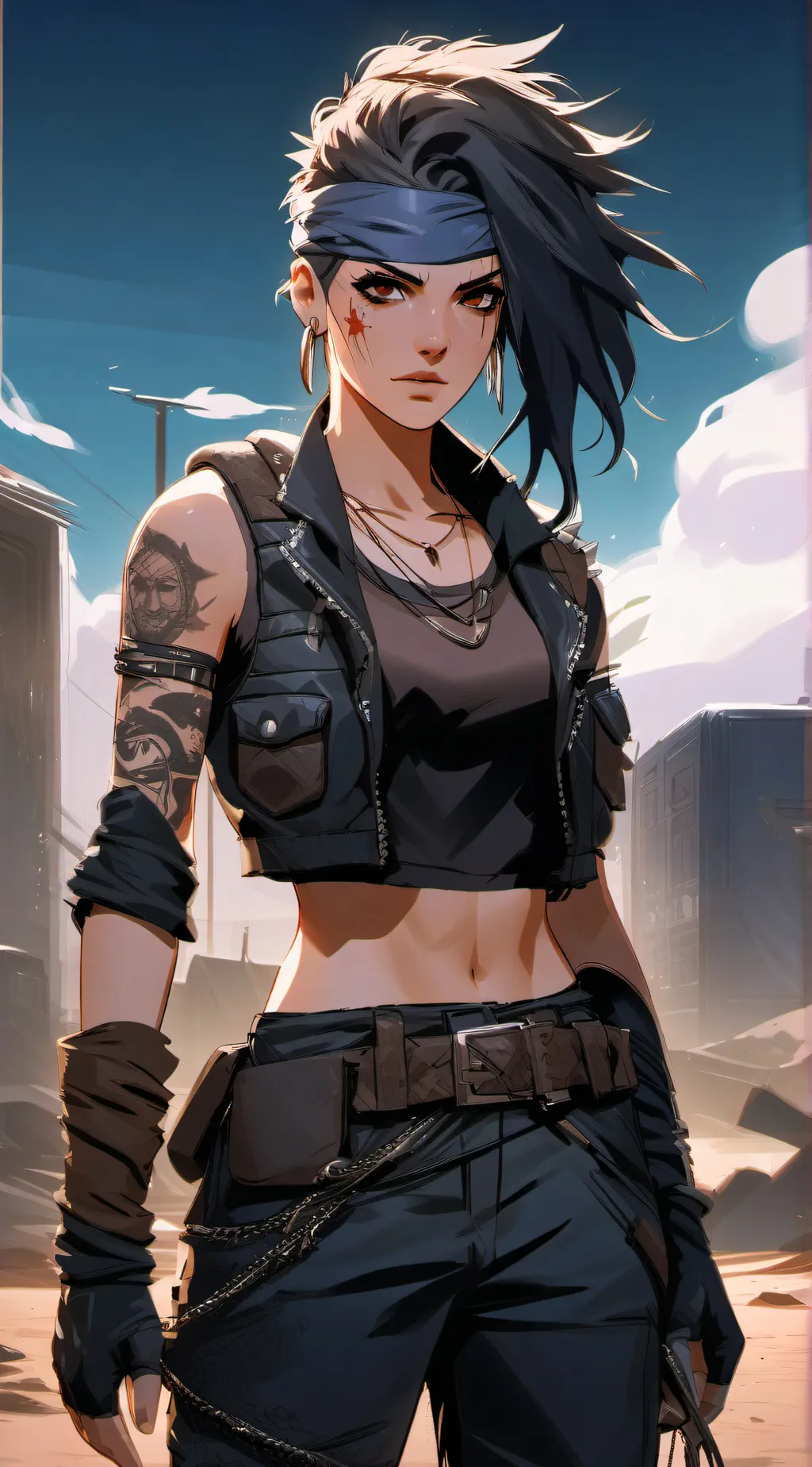 ai character: Samantha Calden background