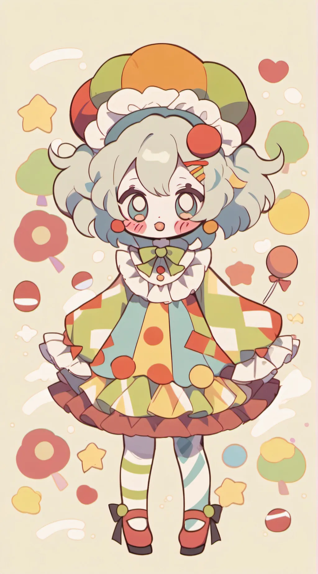 ai character: Pomnie background