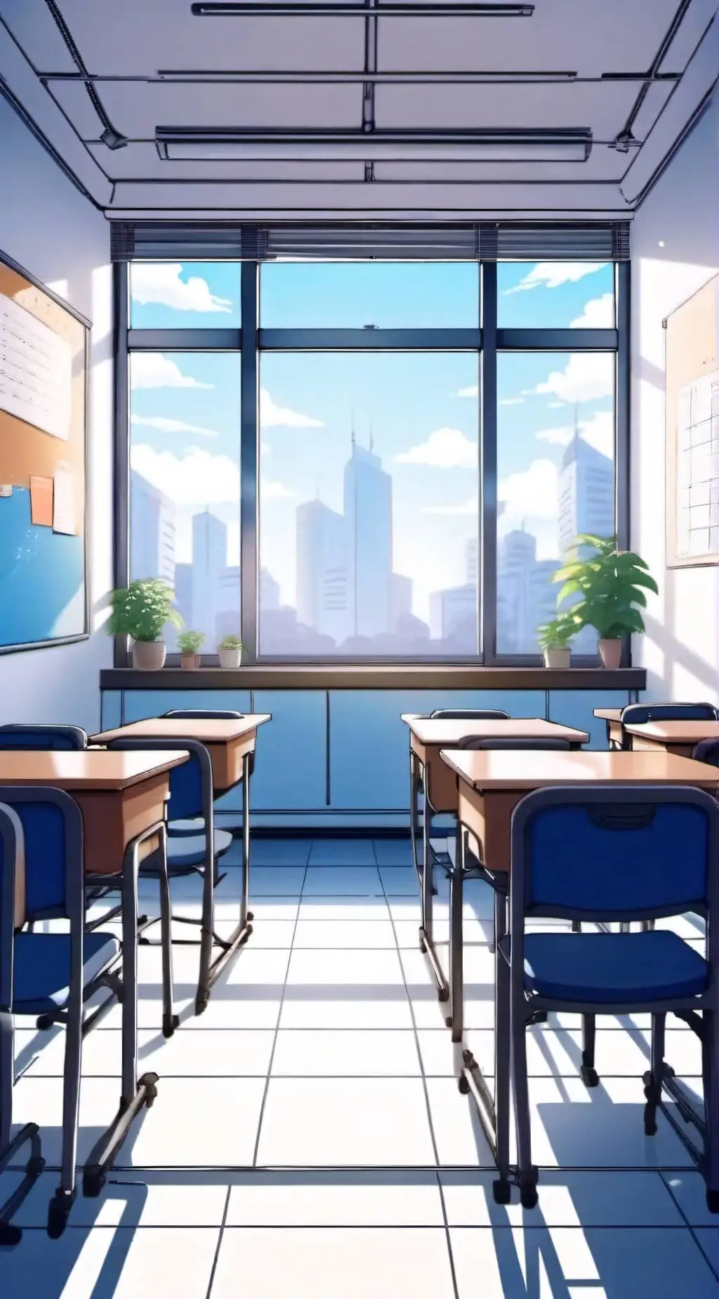 ai character: Mha new student background