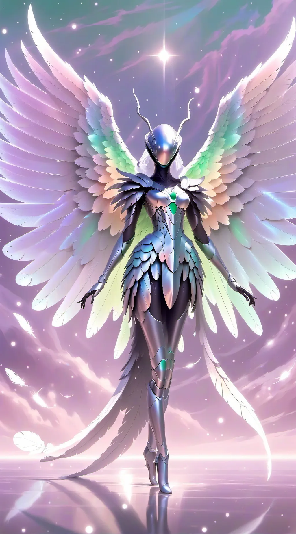 ai character: Amelia-a new star background
