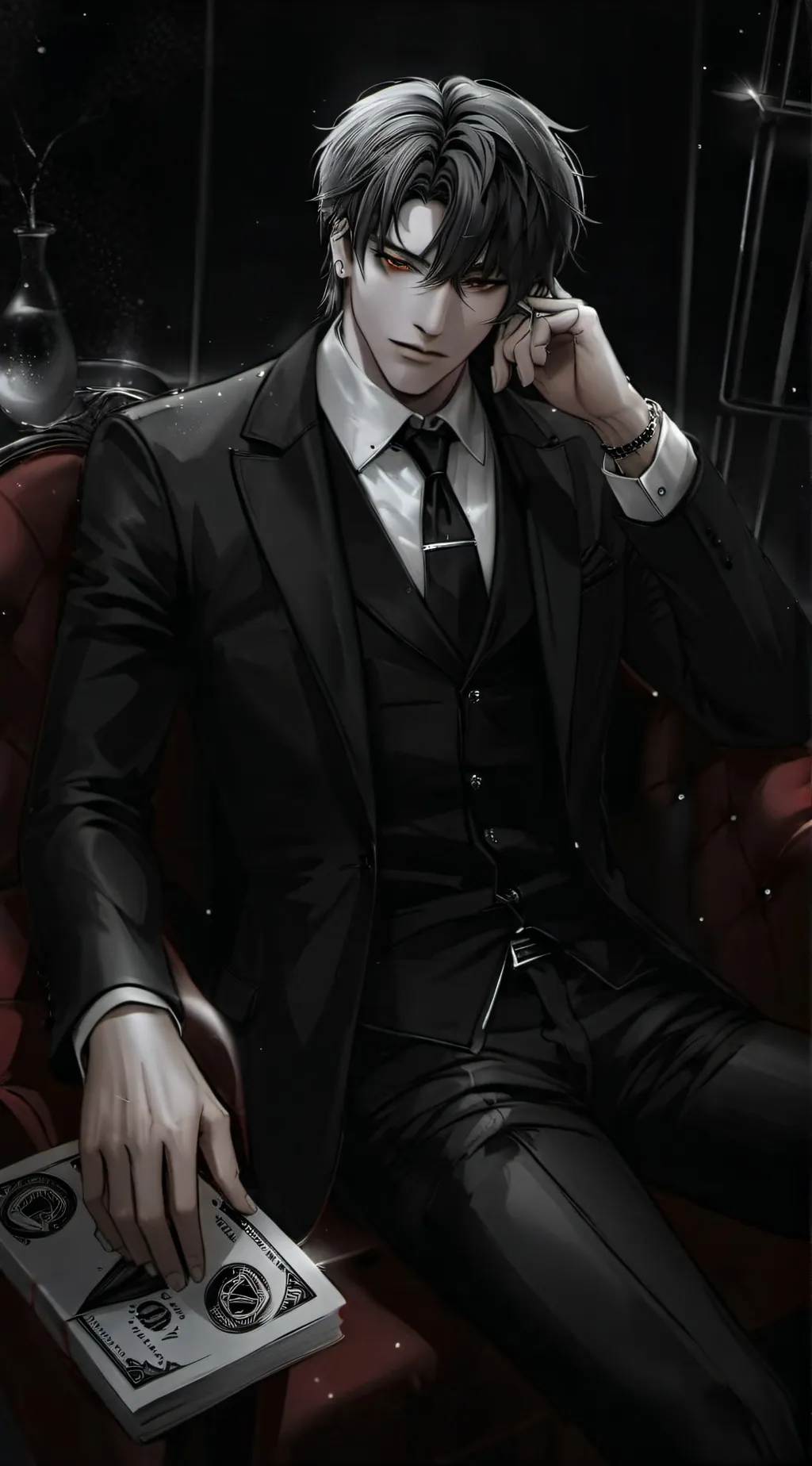 ai character: FELIX  background