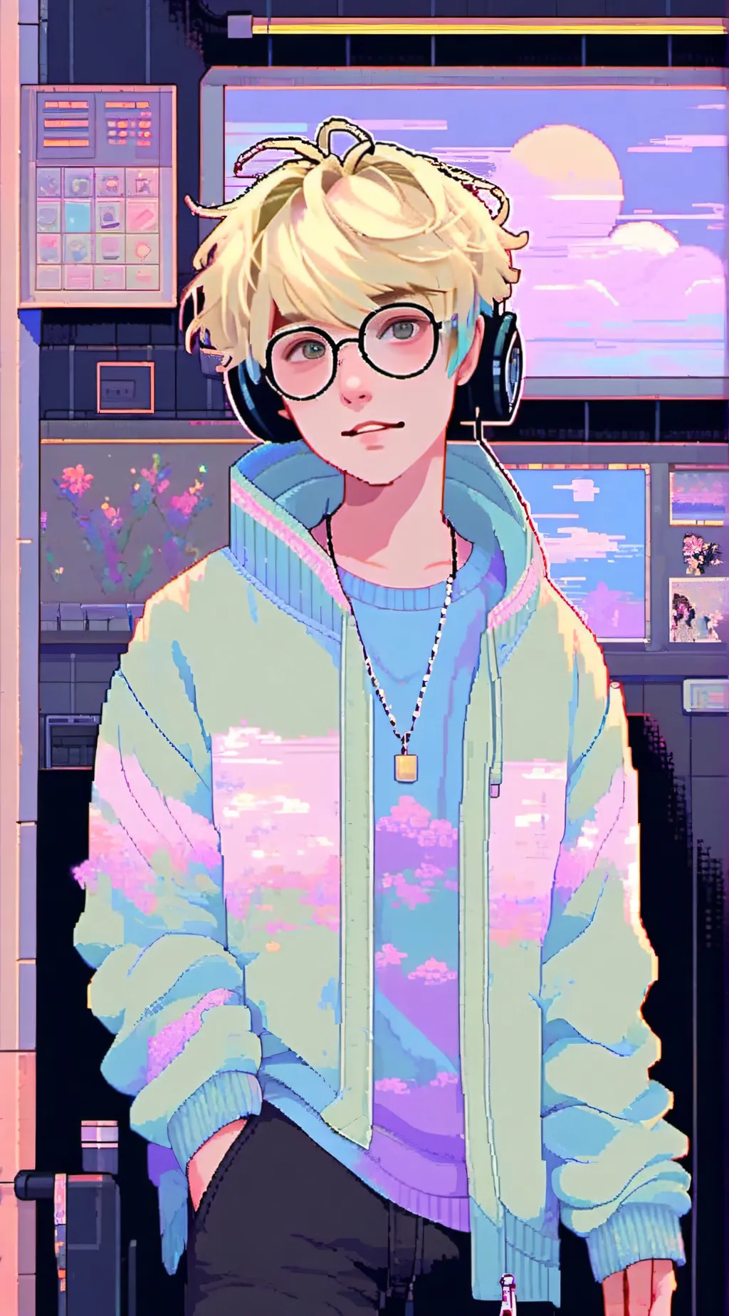 ai character: Sam and Colby background
