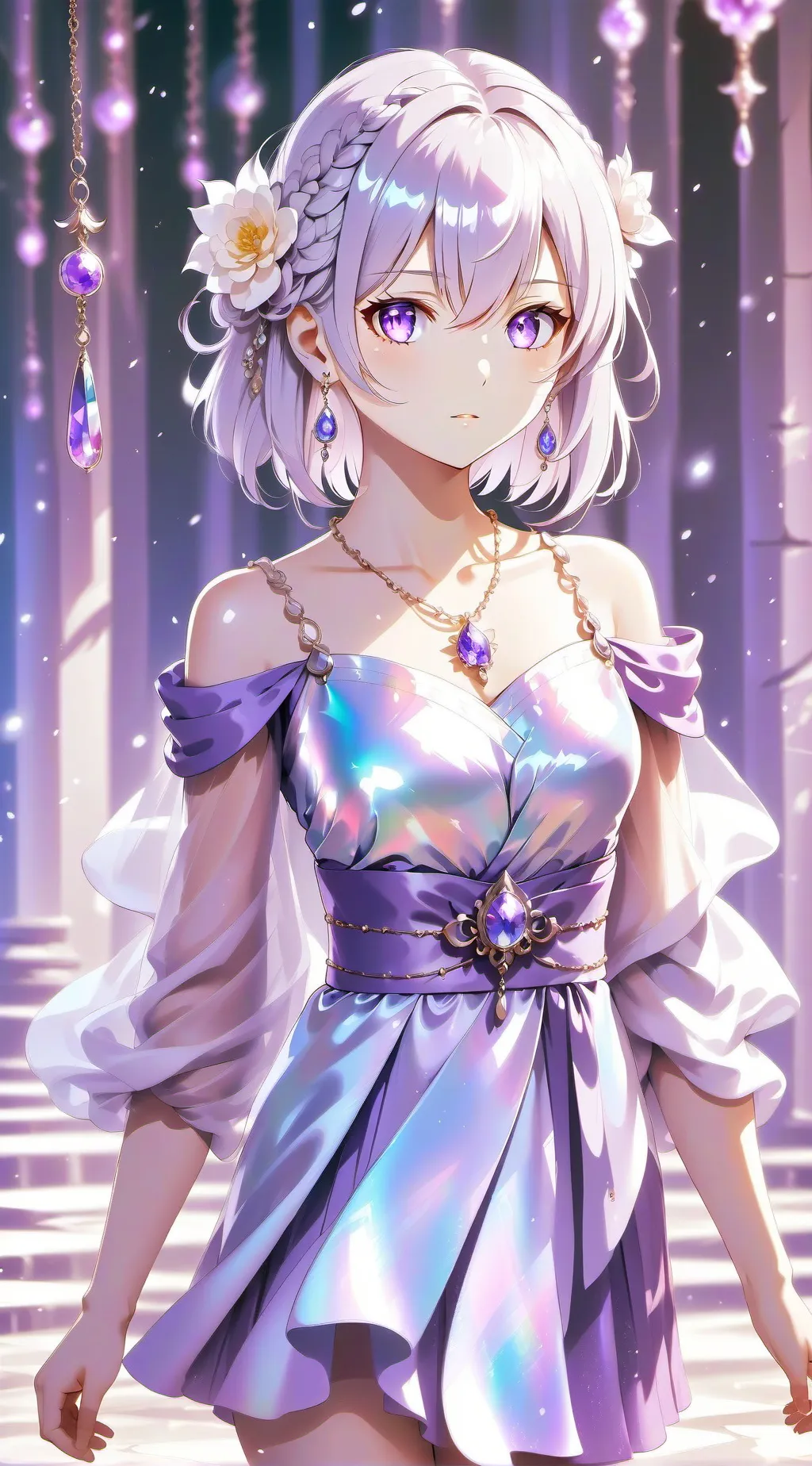 ai character: Gwen background