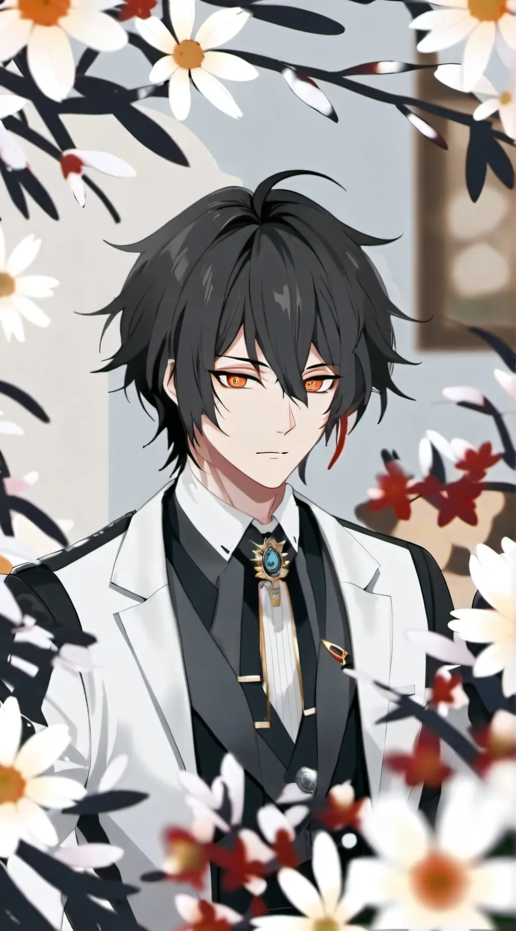 ai character: sanemi x giyu background