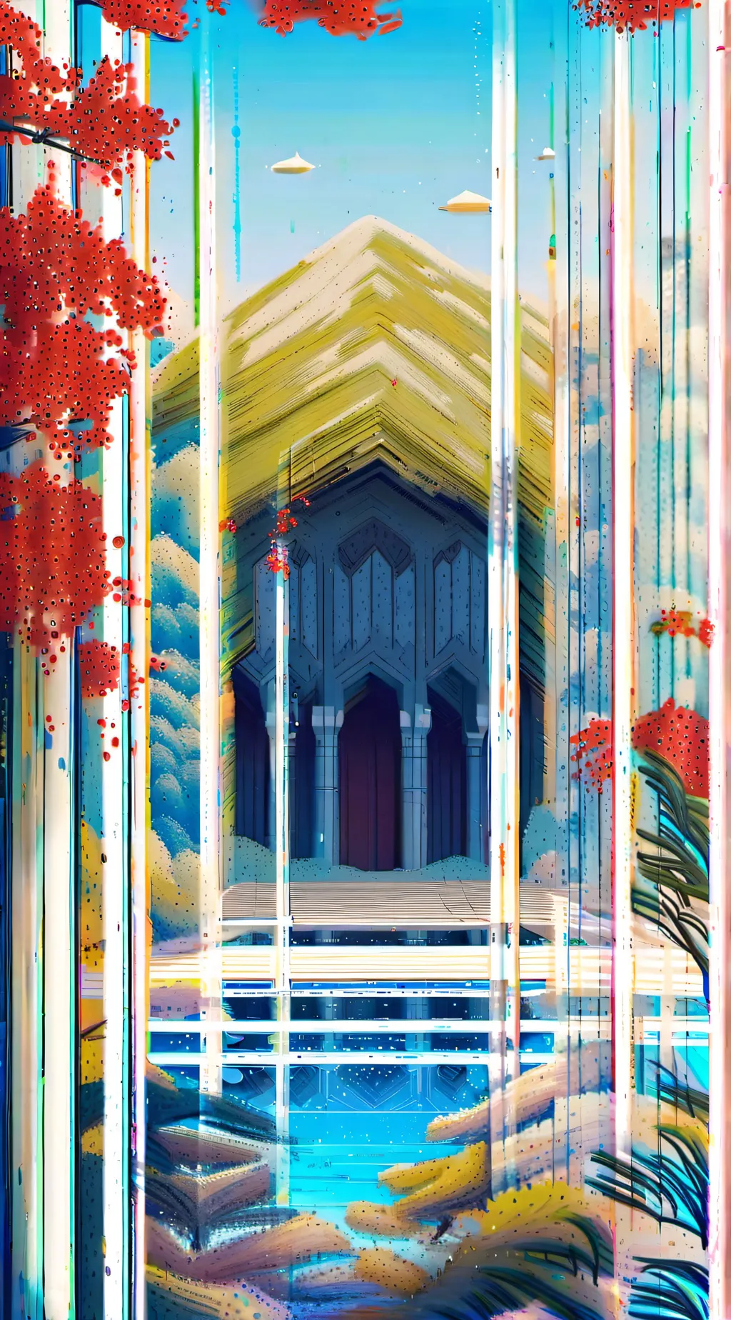 ai character: mokumokutchi background