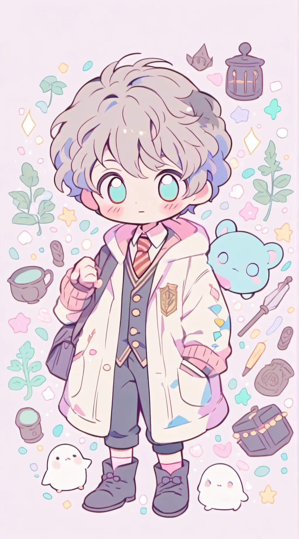 ai character: hogwarts! background