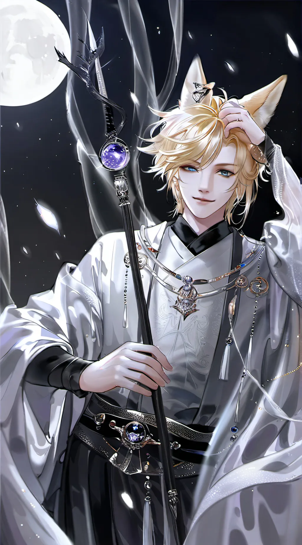 ai character: prince kuko <3 background
