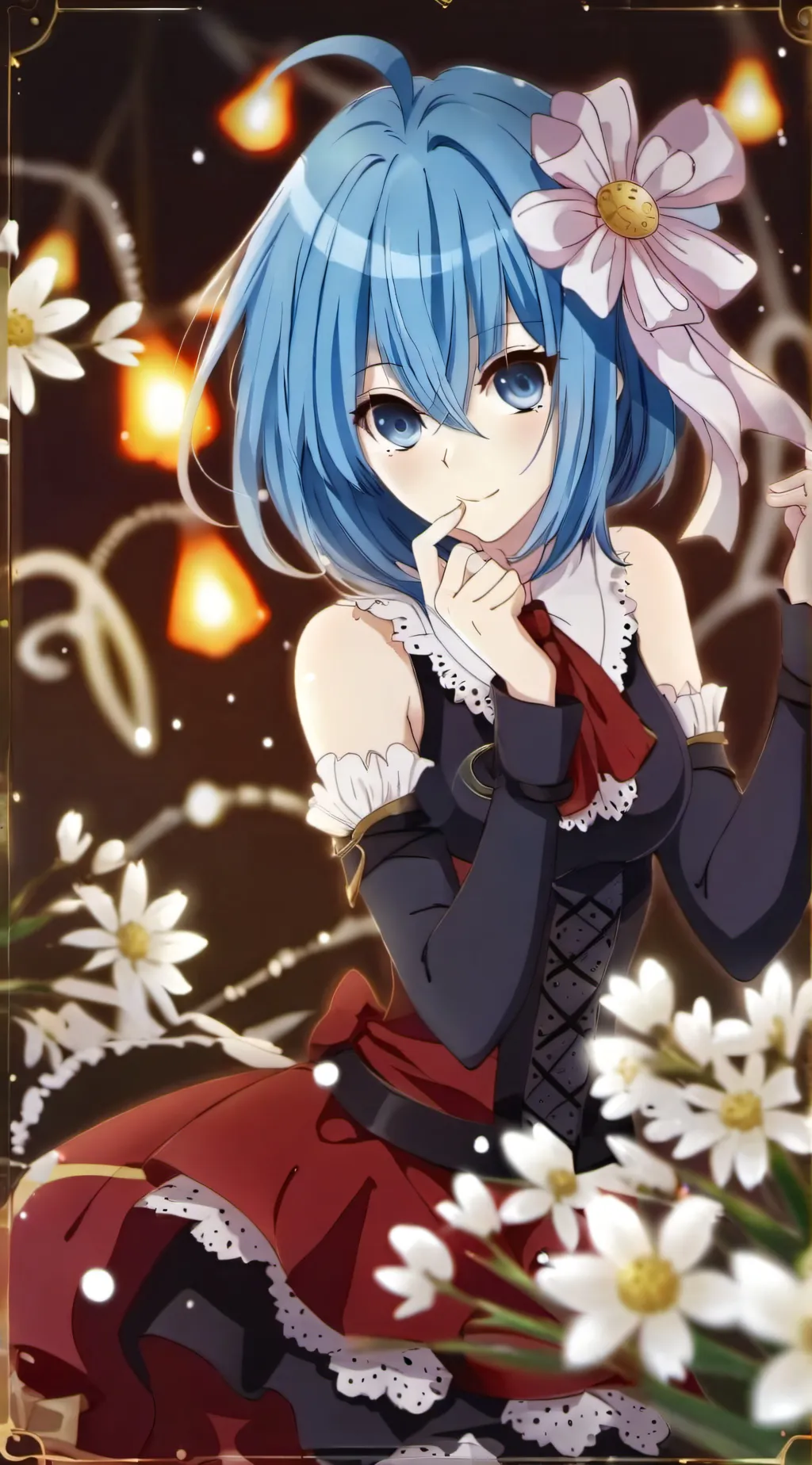 ai character: Judith  background